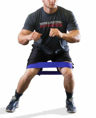 Serious Steel Fitness Hip and Glute Activation Band | Hip Band | Squat Band 2.0