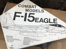 Combat Models F-15 Eagle RC Airplane Kit