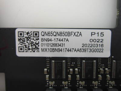 Samsung QN65QN850BFXZA Main Board BN94-17447A (BN41-02996B) | eBay