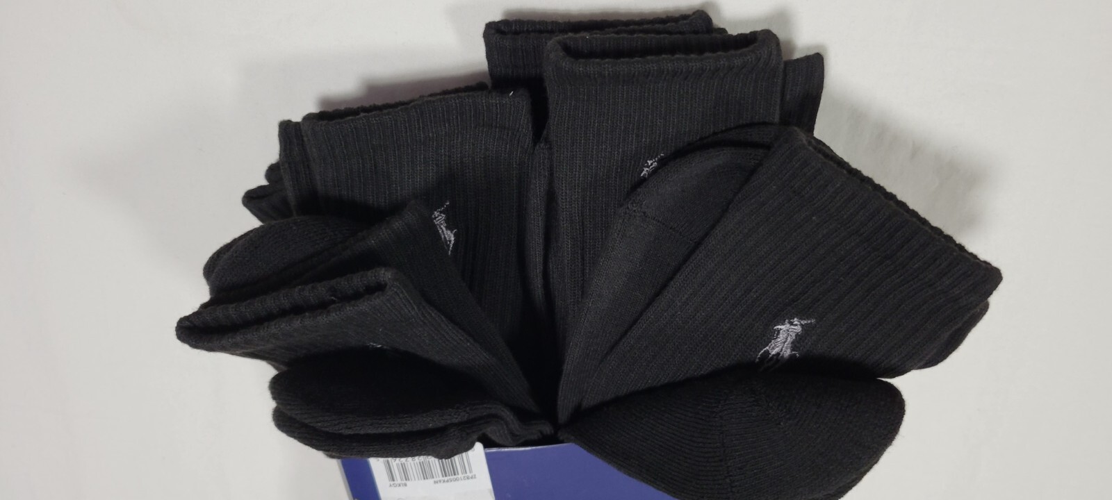 Polo Mens Ralph Lauren - 6 Pair Crew Socks Classic Sport Cushioned  Sz 6-12.5 thumbnail 7