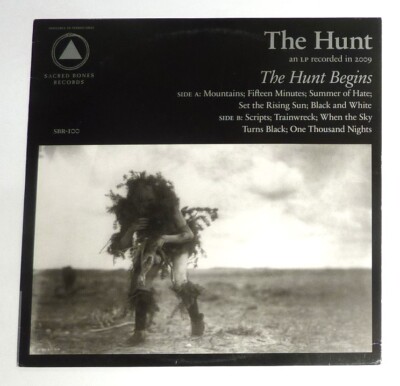 VINYL LP by THE HUNT ''THE HUNT BEGINS'' (2013) ROCK, PUNK / SACRED BONES RECORDS