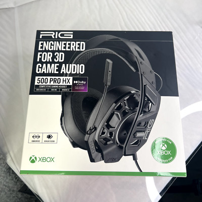 Nacon RIG 500 Pro HX Gen 2 Black Headset for Xbox One X S
