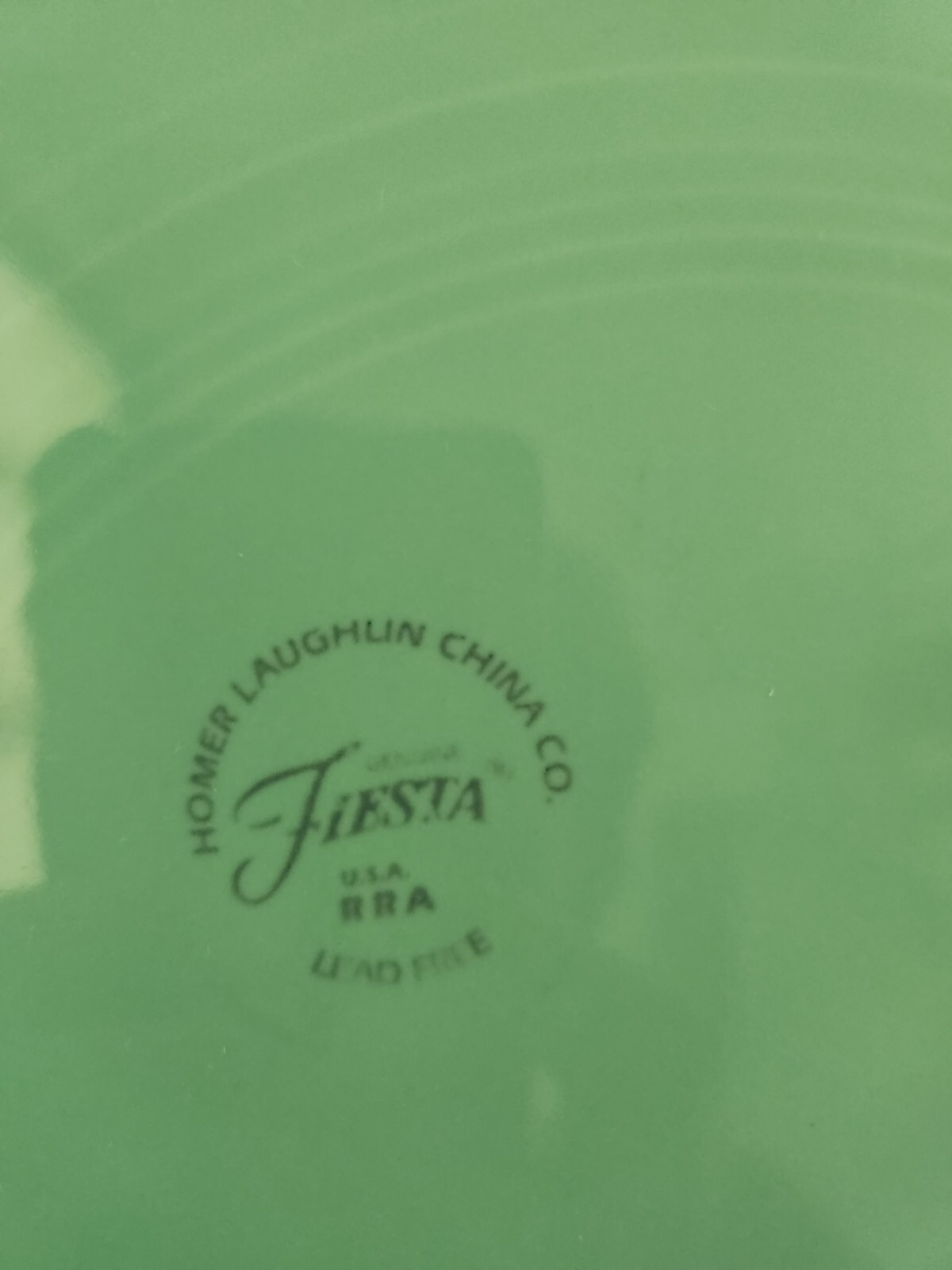 Fiesta Large Serving Platter Tray Round Ceramic Turquoise 14.5" eBay