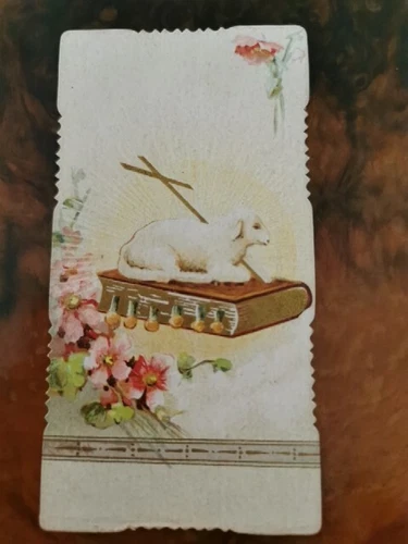Santino Holy Lamb Easter Palermo Easter 1918 (ao16) °
