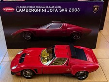 Kyosho 1/18 Lamborghini Jota SVR 2008 Red Diecast Model Car Rare