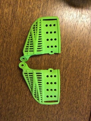 JT Paintball Revo2 Ohren für Proflex Masken, Farbe lime