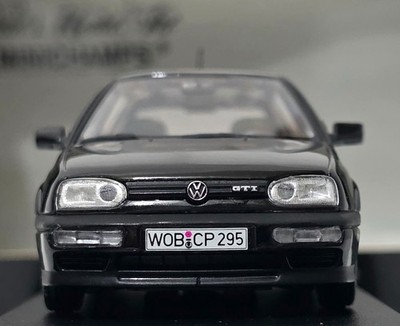 VW Volkswagen Golf 3 III GTI 1993 Black 1:43 Minichamps 400055560