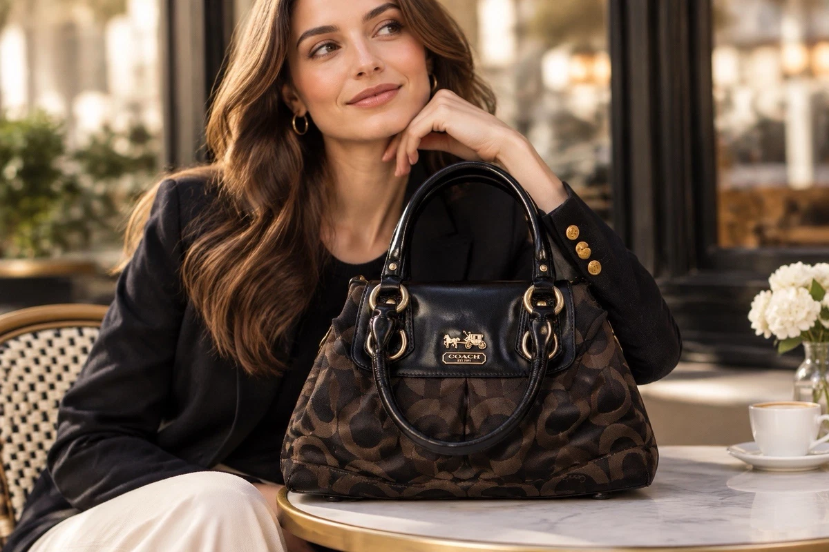Coach Madison Brown Bags & Handbags for Women for sale | eBay