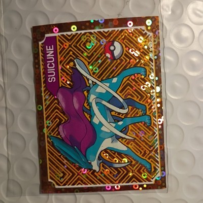 2024 POKEMON Last Evolution Sticker #125 SUICUNE Holo Limited Edition Foil
