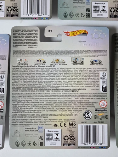 2023 Hot Wheels Premium Pop Culture Disney 100 Years (Complete Set of 5) - Picture 12 of 16