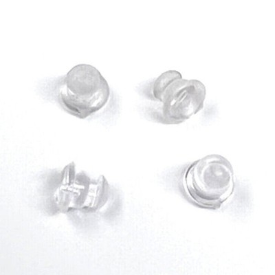 Pinlock Universal 5mm Druckstifte x 4 - klar - für VCan Pinlock ready Visiere