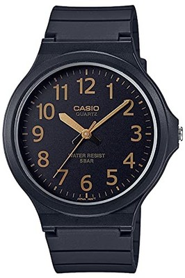 Casio MW-240-1B2JH Herren Analog Uhr Schwarzes Zifferblatt Harzband Japan Inl...