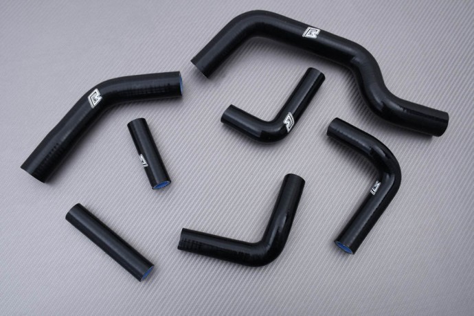 Tuyaux de radiateur d'eau noir YAMAHA FAZER 1000 FZS durite refroidissement moto