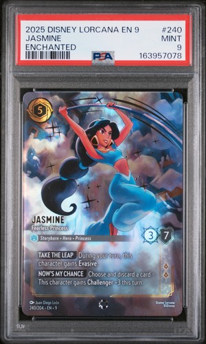 Jasmine - Fearless Princess graded PSA 9 for sale on eBay