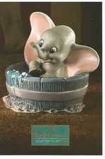 VTG WDCC Disney Dumbo Post Card Tub Bath Bubb...
