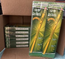 Lot Of 18 12 Packs Ticonderoga 2 Pencils 216 Total