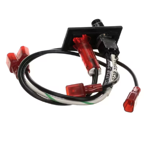 Wilbur Curtis WC-3738 Brew Switch Assembly with Indicator Light Push Button 220V - Picture 3 of 3