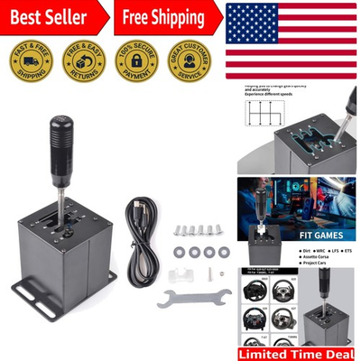 #ad Durable USB Racing Simulator Shifter for G29 G27 G25 T300RS Plug and Play $111.14