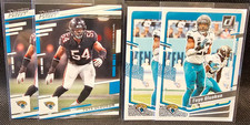 Foye Oluokun Jacksonville Jaguars lot of 3 Football Cards