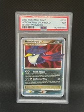2007 Pokemon Honchkrow LV.X 132/132 PSA 7  Secret Wonders Holo Diamond & Pearl on eBay