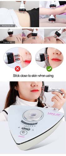 Mini Radio Frequency Machine RF Tripolar Face Eye Lifting Tighten Beauty Device - Afbeelding 12 van 14