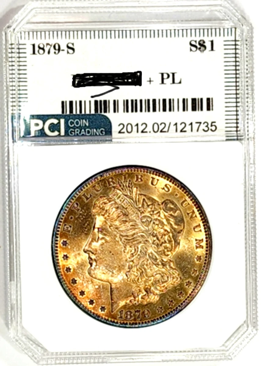 アメリカ1879 モルガンダラー ディーププルーフライク銀貨 PCGS MS65 Proof-Like 1879 Year Morgan US Dollars (1878-1921) for sale | eBay