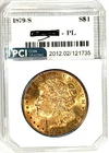 1879-S  Pristine Gem BU  +++++  PL Proof-like Morgan Dollar  Stunning PL
