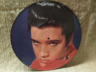 Elvis Presley 33 T LP Picture Disc Historical Documentary LTD UK EX/EX 