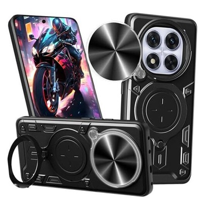  Rugged Armor Case for Xiaomi Redmi Note 14 Pro+ Plus 5G with Kickstand, 