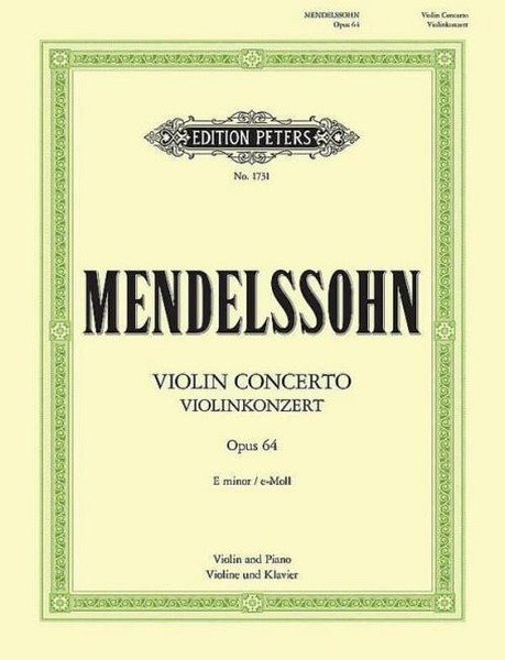 Konzert FüR Violine Und Orchester E-Moll Op. 64 Felix Mendelssohn Bartholdy-image