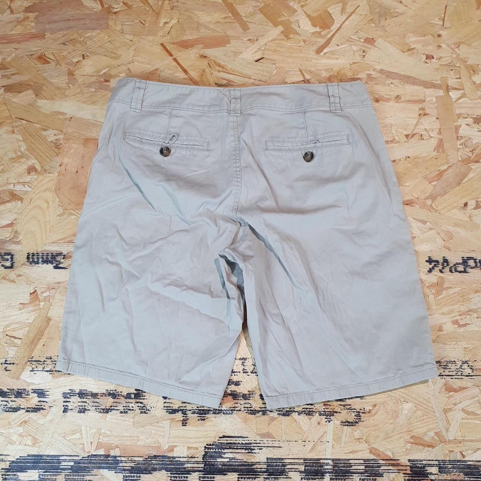 Vintage Dockers Chino Shorts Women’s UK8 Grey Outdoors Casual DA90 image 7