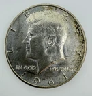 1964 Mint D USA Kennedy 90% Silver Half Dollar Coin Denver Mint A01