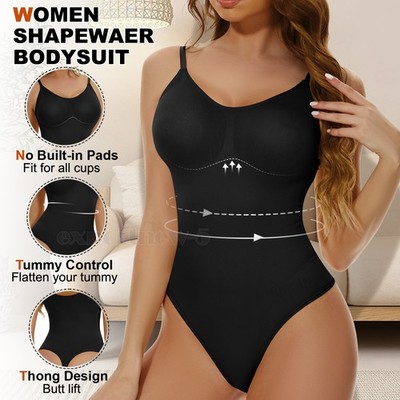 Shapewear für Damen Body Shaper Bauchweg Defining Bodysuit Shaping Miederbodys