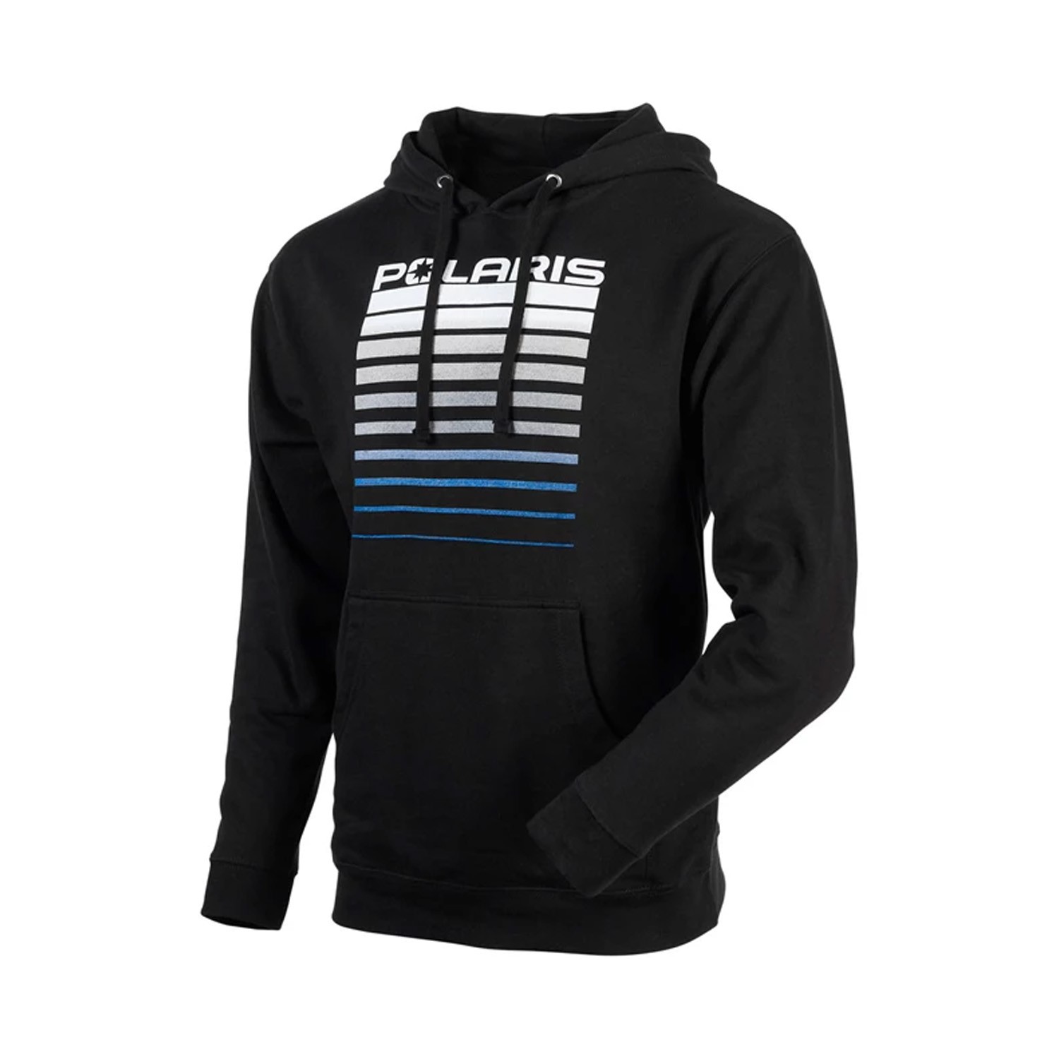 Polaris Men's Ascent Classic Hoodie Soft Comfortable Fit Warm Cotton Blend Black