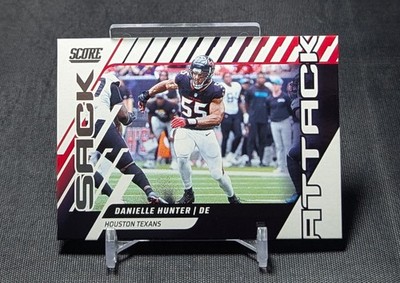Danielle Hunter Sack Attack 2025 Panini Score Football Card #6 Houston Texans
