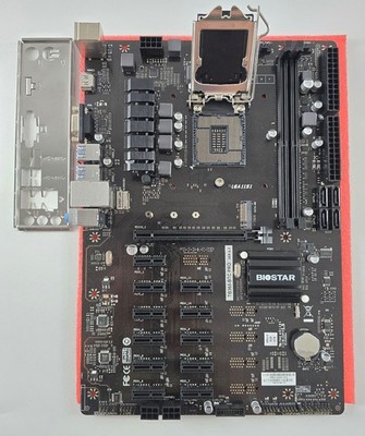 Biostar TB360-BTC PRO Mainboard Intel B360 Sockel 1151 DDR4 DEFEKT #MB5