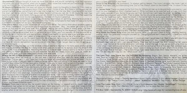 Less Than Jake Losers, Kings Und Things We Don't Understand CD USA No Idea 1996 - Bild 4 von 4