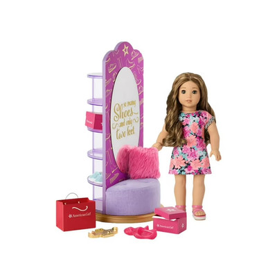 American Girl Truly Me So Many Shoes Storage Tower- Retired 2025 NEW IN BOX 8+