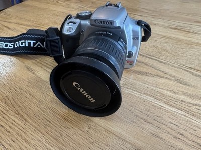 Canon EOS Digital Rebel XTi DSLR Camera, 18-55 lens, telephoto, macro & bag 
