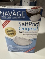 Navage Nasal Care Salt POD Original 30 Salt Pods New In Box Saline Concentrate