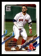 2021 Topps Employee Edition #491 Michael Chavis Boston Red Sox
