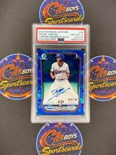 Seong-Jun Kim 2026 First Bowman Chrome Sapphire Prospect Auto /199 PSA 10 9