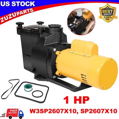 W3SP2607X10 Super Pump 1HP Single Speed Pool Pump 115/230V For Hayward SP2607X10