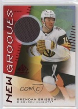 2024-25 Upper Deck SP Game Used New Grooves Jersey Brendan Brisson #NG-14 0y2g