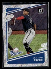 Cristian Pache - 2021 Panini Donruss The Rookies Rapture #TR4 Atlanta Braves