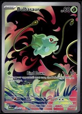 Pokemon Bulbasaur 133/132 Mega Evolution Illustration Rare NM