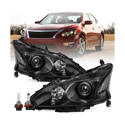 TUSDAR Headlight Assembly Compatible with 2013 2014 2015 Nissan Altima 4-Door...
