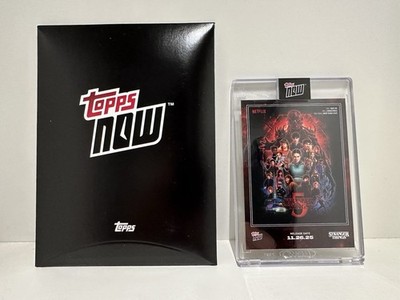2025 Stranger Things Topps NOW  Card STRA Base