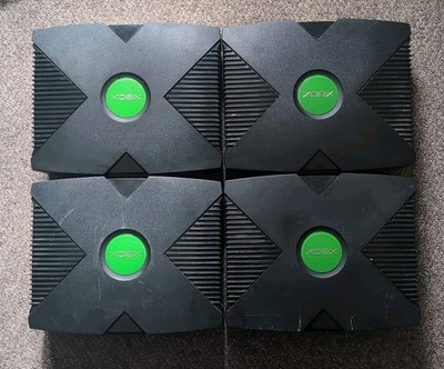 4 x Original Xbox Konsole Restposten nur Konsole - ungetestet für Teile/Reparaturen
