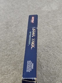 star trek 25th annivresary nintendo game NES original box and manual 1991 tested